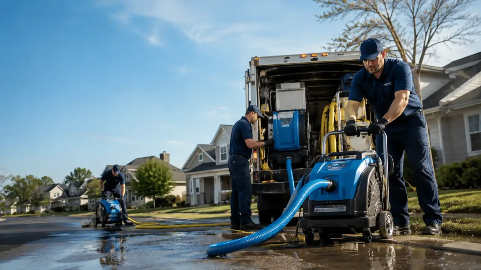 Flood Damage Cleanup in Walnut Hill, IL